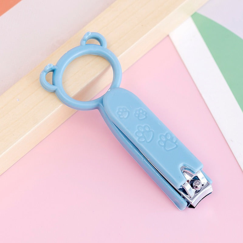 Nail Clippers Single Loaded Home Nail Clippers Children Adults Cute Nail Clippers Mini Creative Cartoon Nail Tools