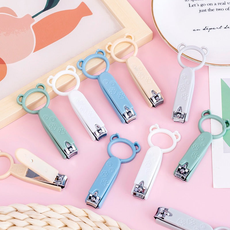 Nail Clippers Single Loaded Home Nail Clippers Children Adults Cute Nail Clippers Mini Creative Cartoon Nail Tools