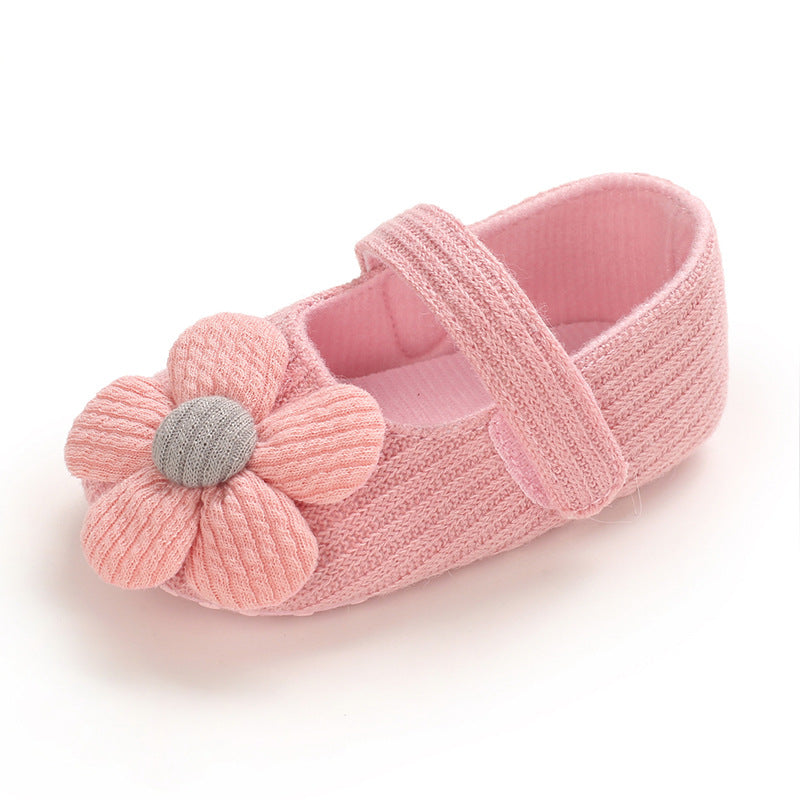 Spring And Autumn Style 0-1 Year Old Baby Toddler Shoes Soft Bottom Breathable Baby Shoes All-Match Princess Shoes