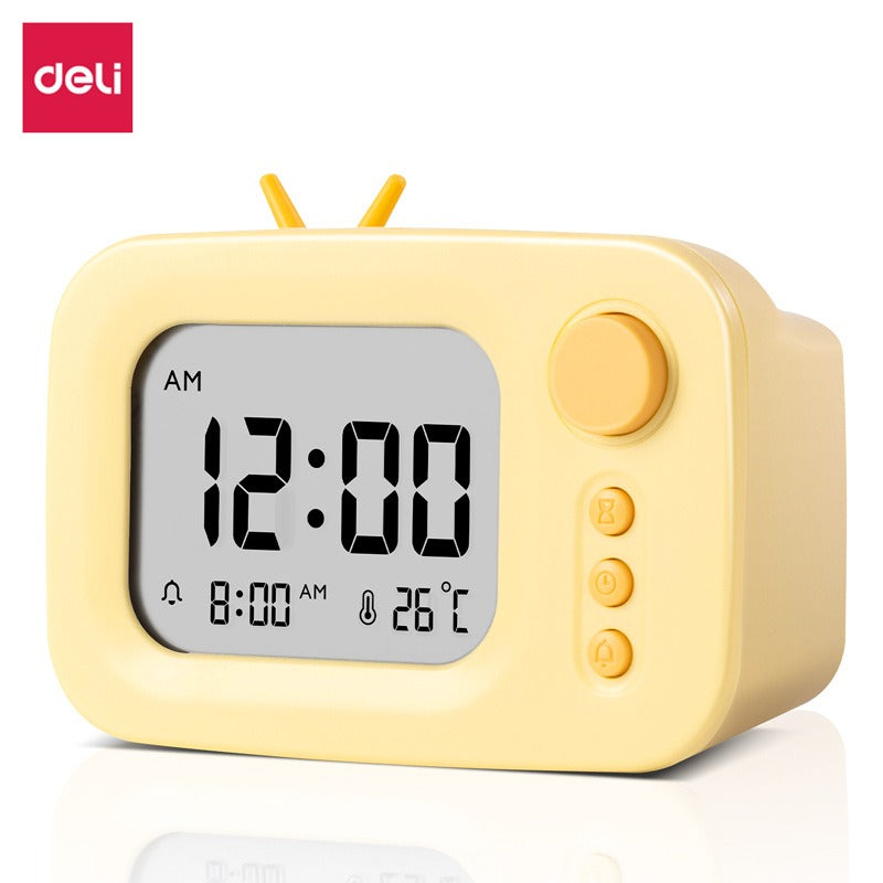 Reloj despertador para estudiantes, nuevo, bonito y sencillo, para niños, inteligente, multifuncional, electrónico