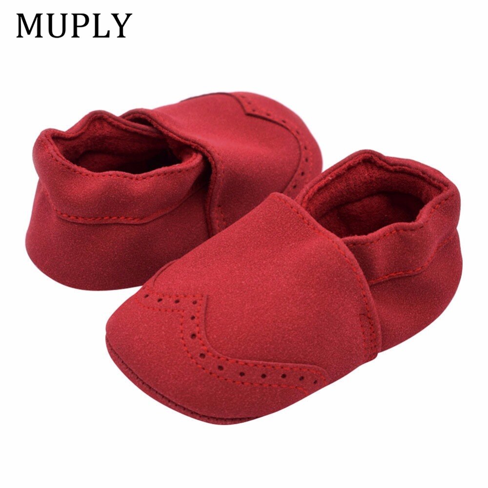 Nubuck Leather Baby Shoes Infant Toddler Baby Girl Boy Soft Sole First Walker Baby Moccasins High Quality Kid's Shoes For 0-18M