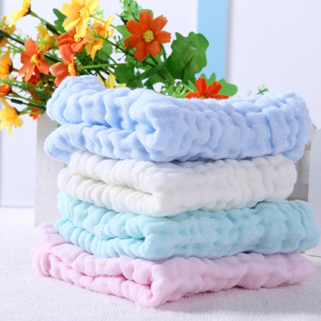 1 pieza de toallas de baño para bebé, 100 % gasa de algodón, color liso, toallas para bebé recién nacido, ultra suaves, con fuerte absorción de agua, para el cuidado del bebé