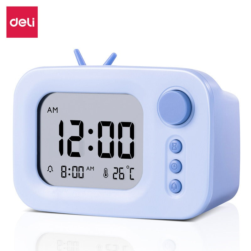 Reloj despertador para estudiantes, nuevo, bonito y sencillo, para niños, inteligente, multifuncional, electrónico