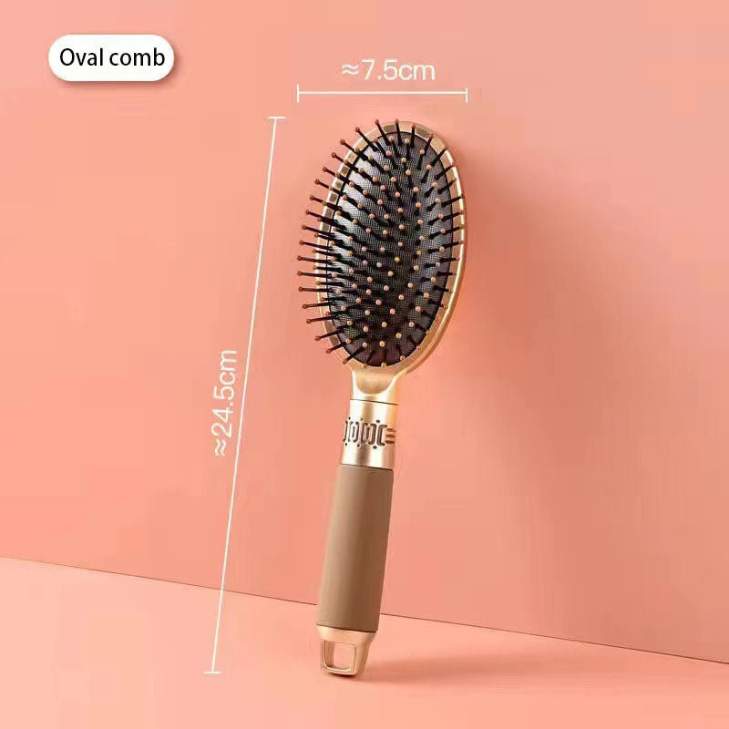 Peine acanalado Peine para cabello rizado Peine para masaje casero Peine para cabello liso Peine de gran curva Peine para modelar Peine con cojín de aire