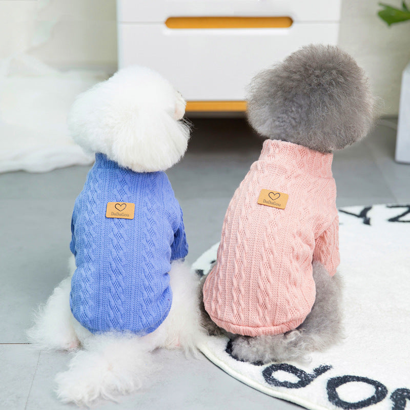 Ropa para perros Ropa de otoño e invierno Nuevo osito de peluche Ropa para perros pequeños Suéter de otoño e invierno 