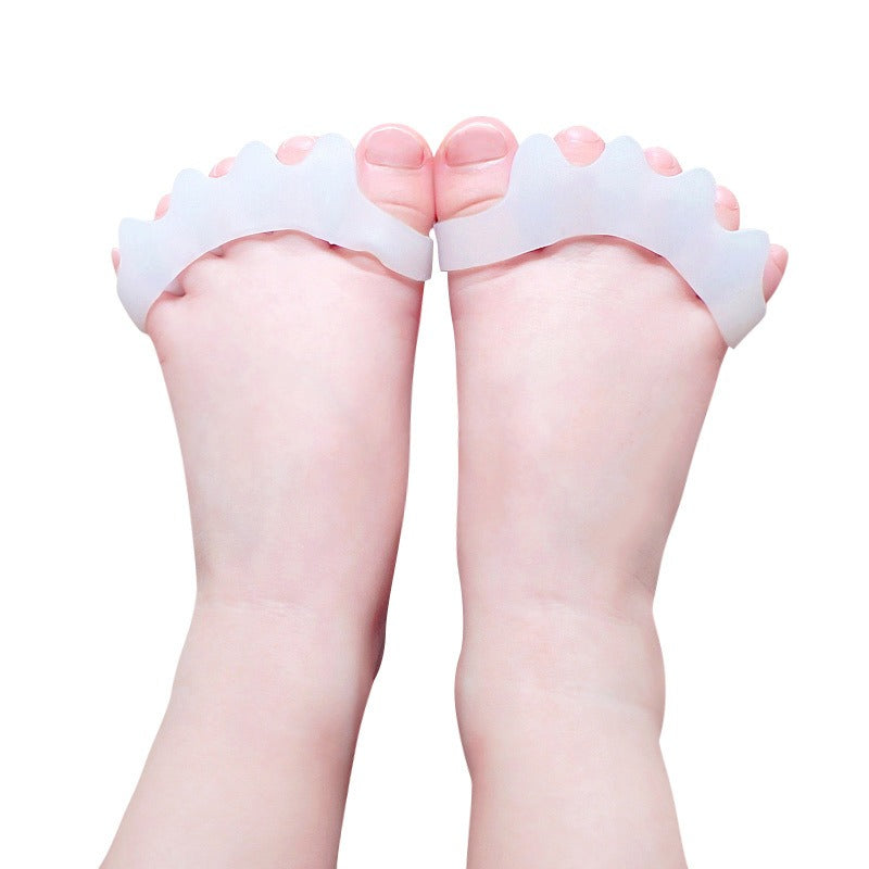 Big Toe Eversion Corrector Overlap Toe Separator Thumb Eversion Care Corrector Toe Split Toe Protective Sleeve