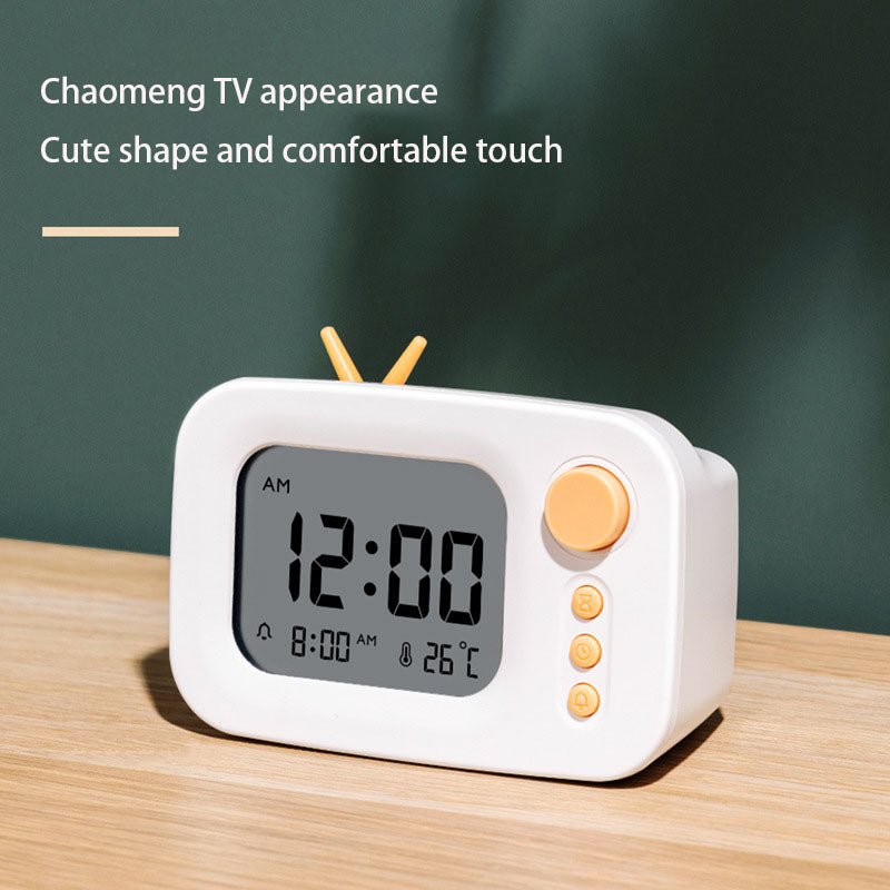 Reloj despertador para estudiantes, nuevo, bonito y sencillo, para niños, inteligente, multifuncional, electrónico