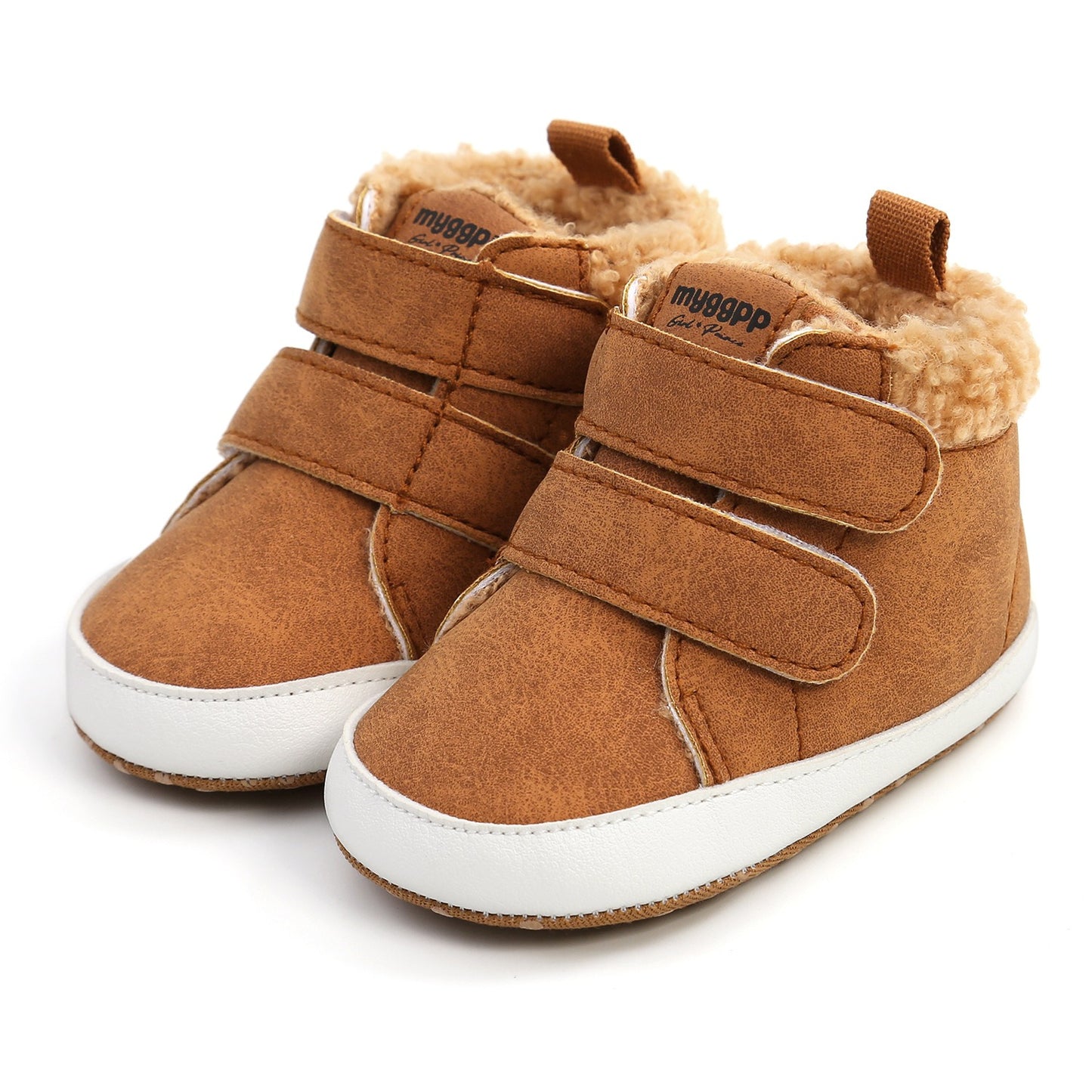 High Top Autumn And Winter Baby Shoes Baby Shoes Walking Shoes Warm Shoes M2035