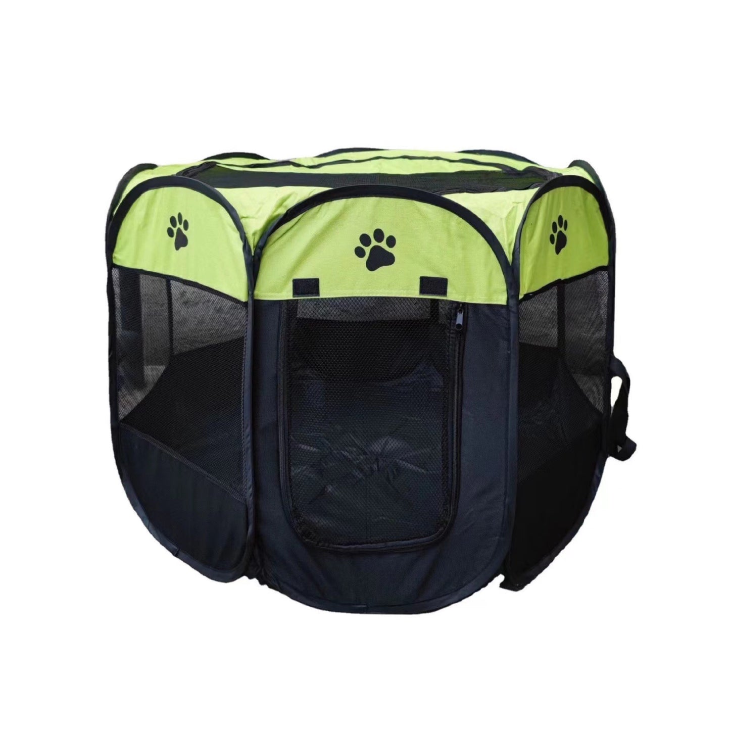 Nueva perrera para gatos, perrera para perros, jaula para mascotas octogonal desmontable y lavable, carpa impermeable de tela Oxford para perros, cerca octogonal