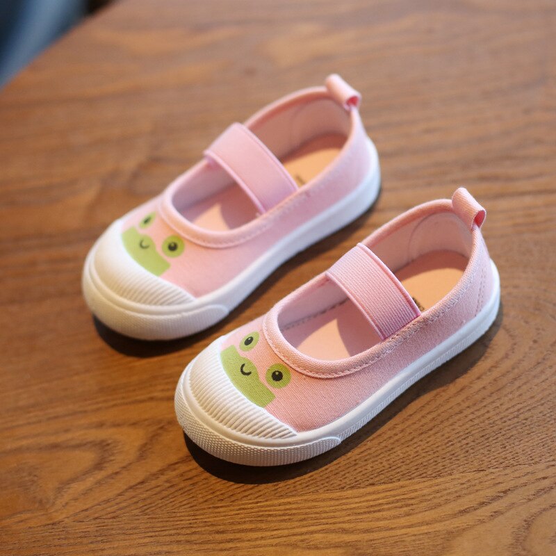 New Spring Autumn Children's Shoes White Canvas Shoes Baby Girls Boys Shoes Non-slip Little White Shoes Boys' Shoes Kids Shoes