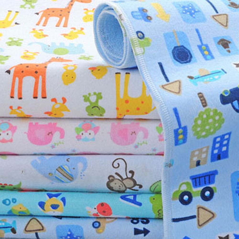 30*45cm Baby Waterproof Urine Pad Two Sides Available Baby Soft Diaper Kid Mat Towel Bedding Changing Absorbent Breathable Cloth