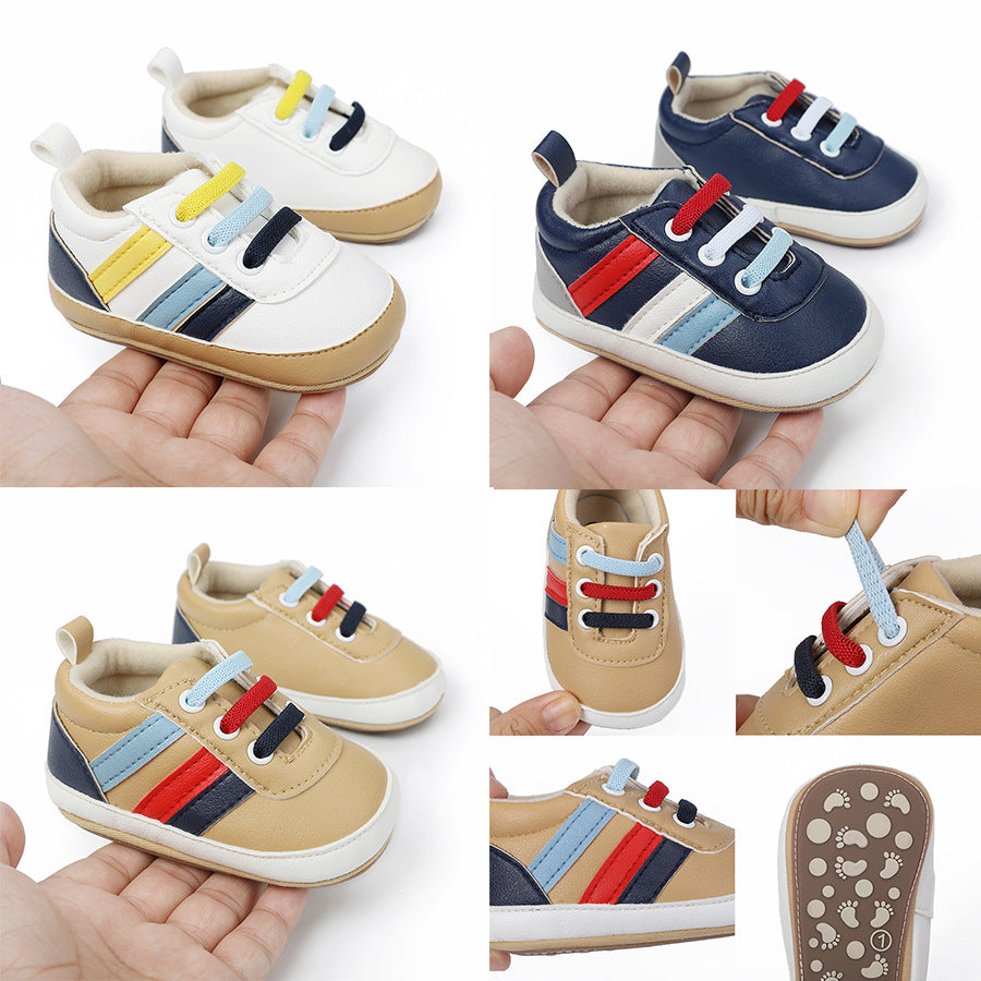 Zapatos para bebés y niños pequeños Zapatos para bebés pequeños Zapatos anticaídas de primavera y otoño Zapatos para bebés de interior