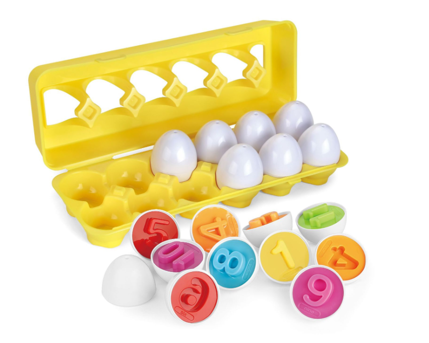 Smart Egg Matching Twisted Egg Recognition Color Imitation Egg Box Children's Puzzle Early Education Assembly Toy