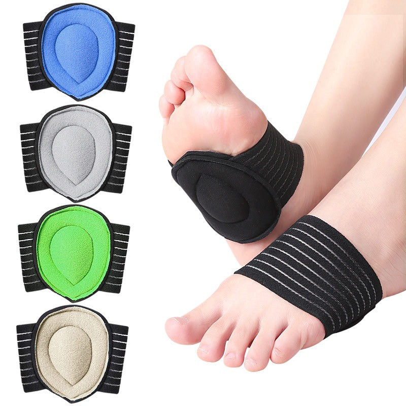 Thick Foot Pad, Flat Arch Foot Pad, Sporty and Fashionable Breathable Insole, Bandage, Foot Cover, Arch Support Pad