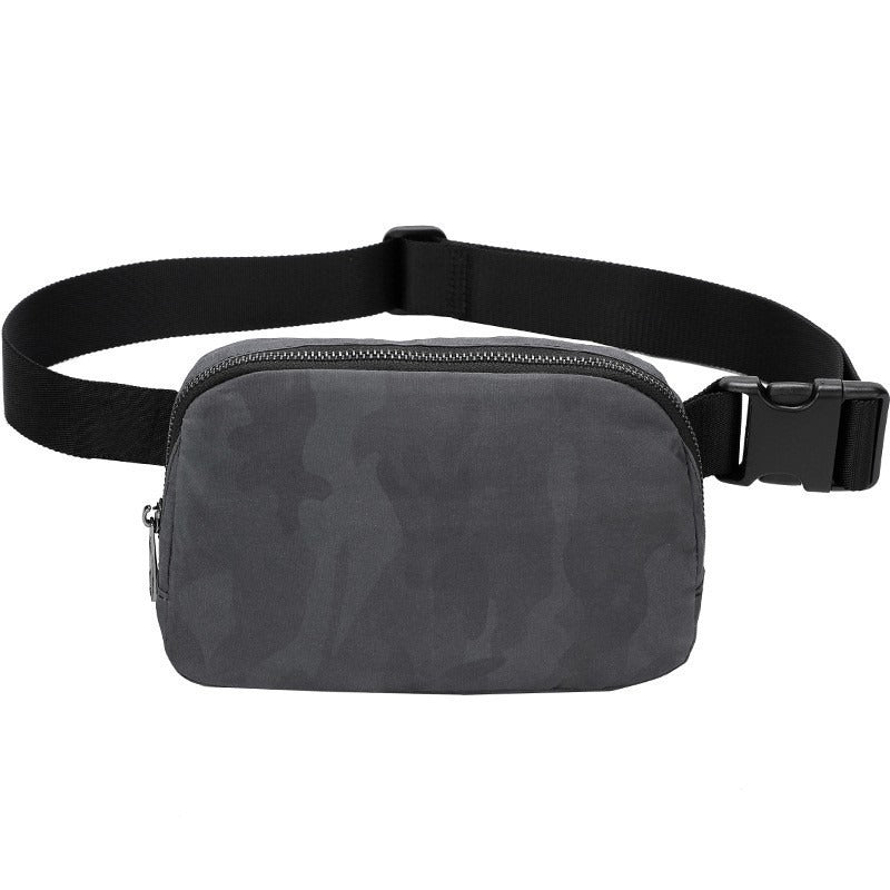 Waist Bag Nylon Waterproof Chest Bag Outdoor Sports Running Waist Bag Dew Cross Body Waist Bag For Men And Women