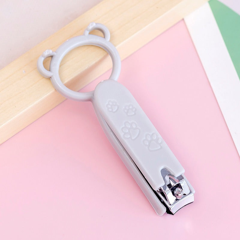 Nail Clippers Single Loaded Home Nail Clippers Children Adults Cute Nail Clippers Mini Creative Cartoon Nail Tools