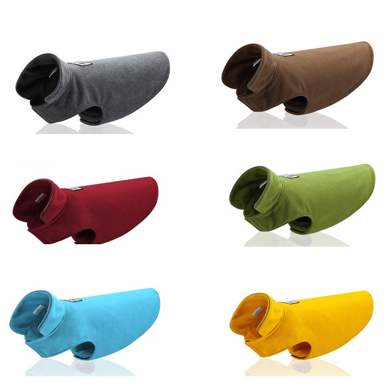 Ropa para perros Chaqueta reflectante para perros pequeños y grandes Abrigos de vellón suave Otoño Invierno Ropa cálida para perros Mascotas 