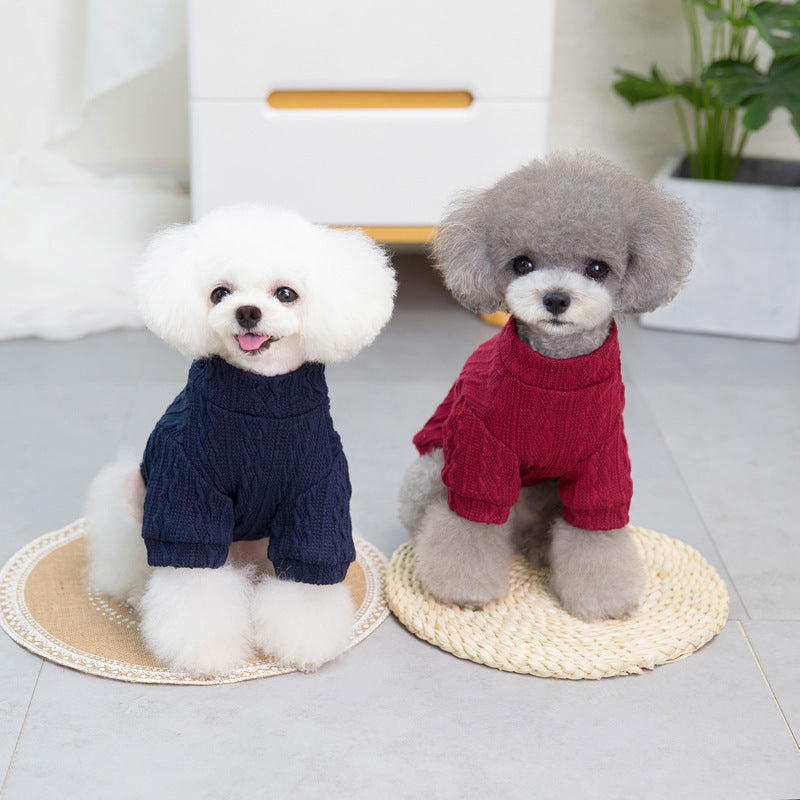 Ropa para perros Ropa de otoño e invierno Nuevo osito de peluche Ropa para perros pequeños Suéter de otoño e invierno 