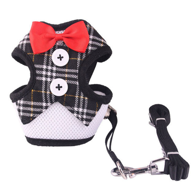 Dog Traction Rope Vest Type Teddy Clothes Dog Rope Small And Medium-Sized Dog Chest Strap Dog Rope Pet Daily Necessities