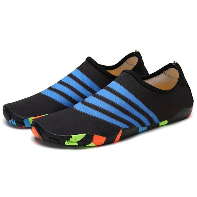 Zapatillas unisex, zapatos para nadar, deportes acuáticos, agua, playa, surf, zapatillas, calzado deportivo ligero para hombres y mujeres