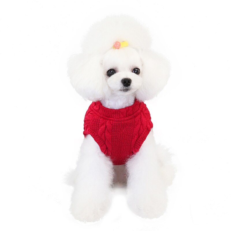 Dog Jacket Coat Pets Cats Clothes Sweater Winter Thickening Sweater Clothes