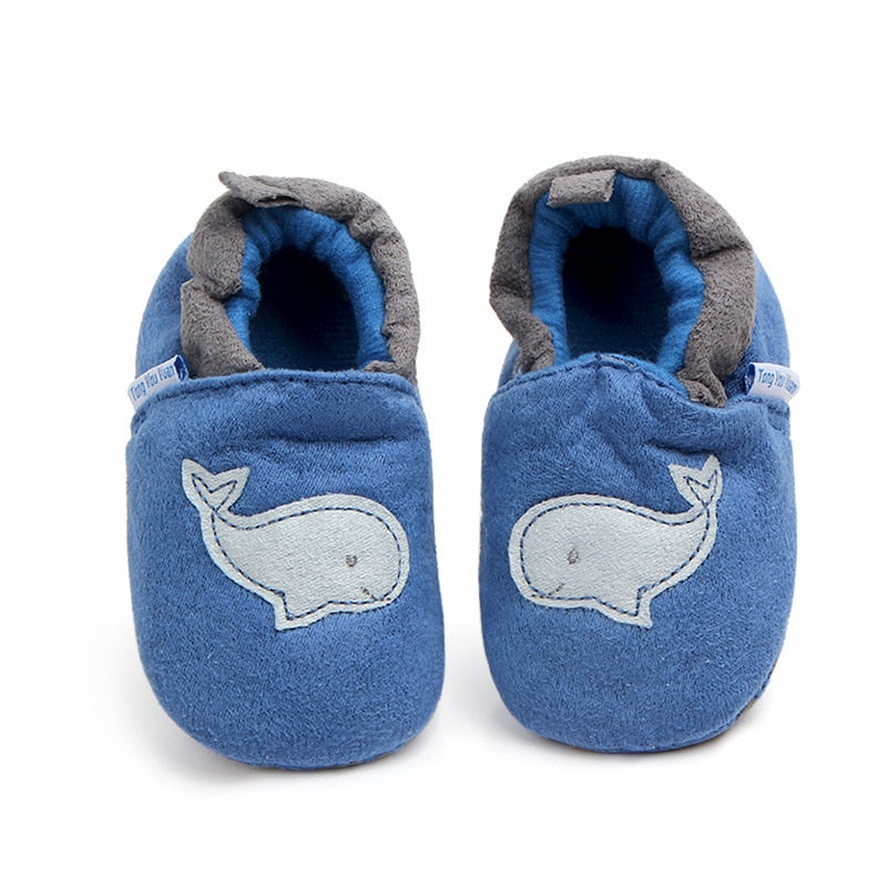 Cartoon Fox Baby Girls Winter Warm First Walkers Cotton Children Home Shoes Kids Toddler Slippers Baby First Walkers Moccasins