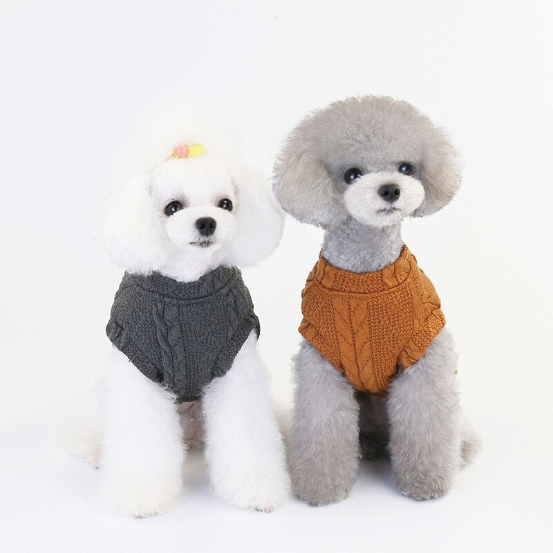 Chaqueta para perros, abrigo, ropa para mascotas, gatos, suéter, suéter grueso de invierno, ropa