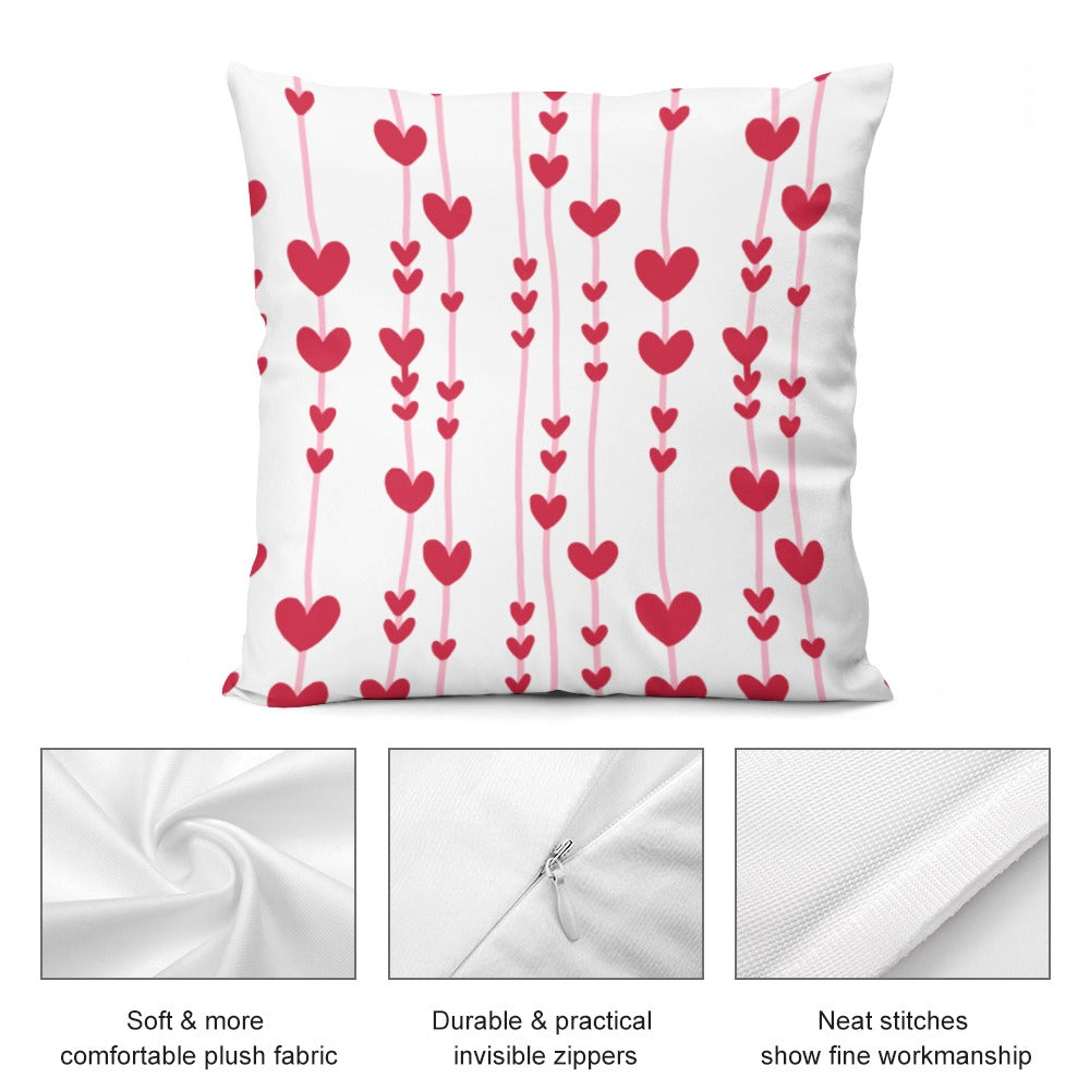 Plush pillow case (double-sided design)