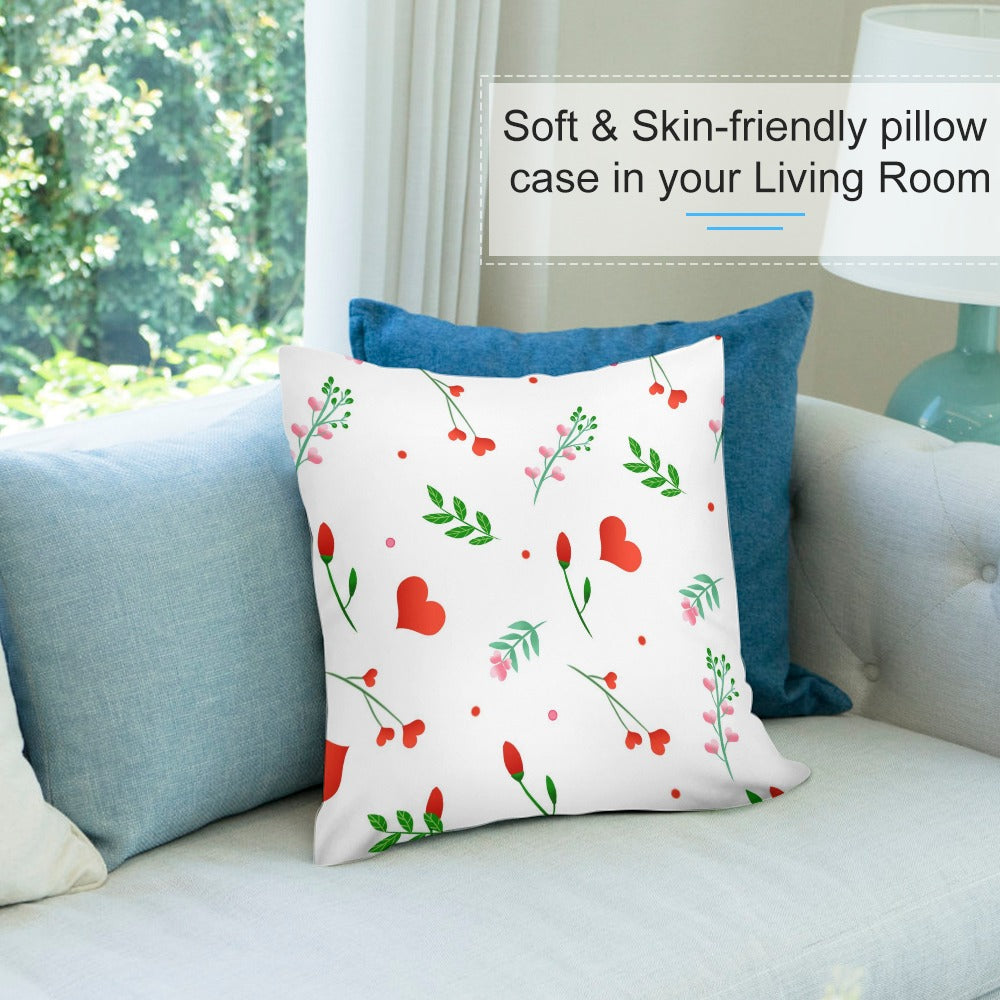 Plush pillow case (double-sided design)