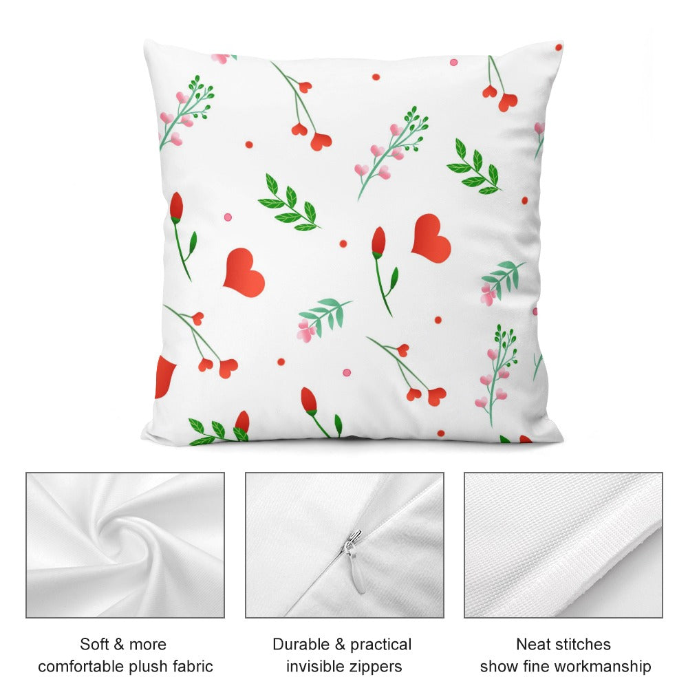 Plush pillow case (double-sided design)