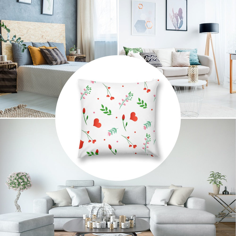 Plush pillow case (double-sided design)