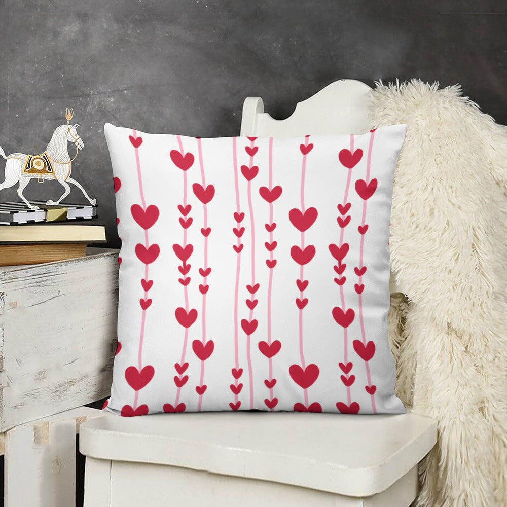 Plush pillow case (double-sided design)