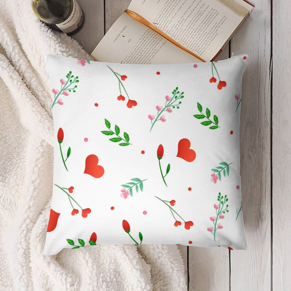 Plush pillow case (double-sided design)